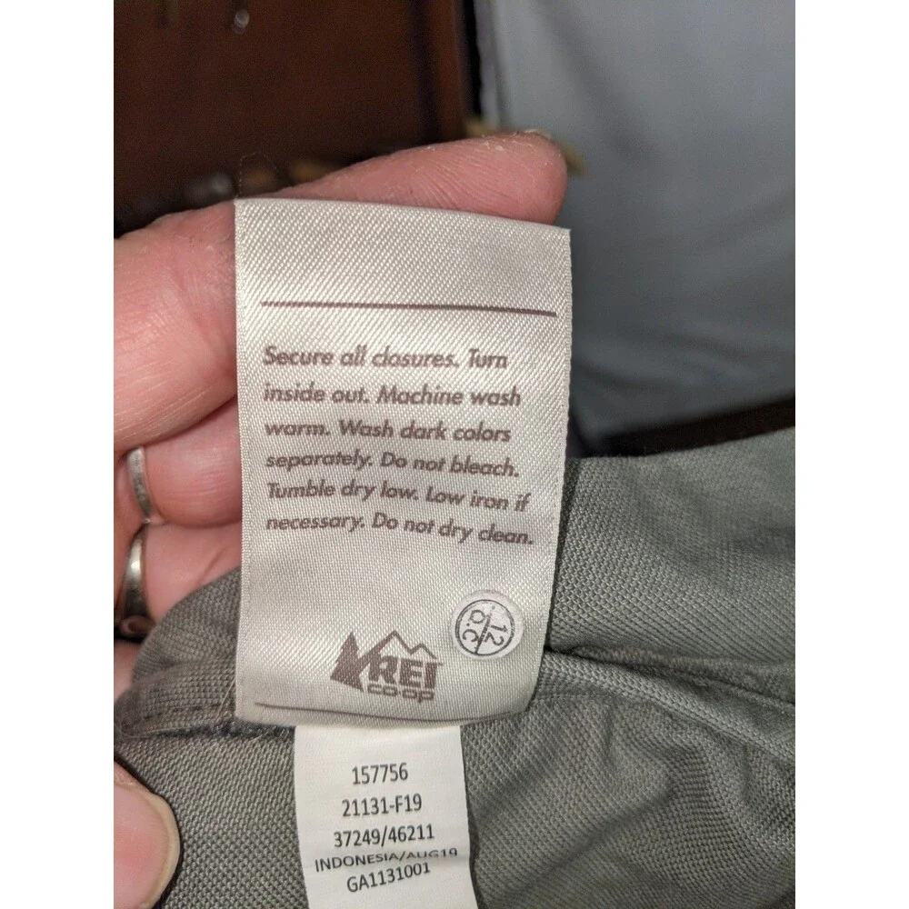 REI Co-op Trailsmith Utility Jacket Women's Sz S Gray Military Novelty Outdoors